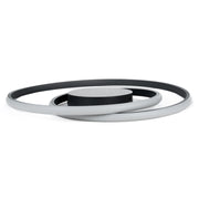 Plafoniera LED nera 62cm 48W 3000K dimmer V-TAC VT-7911