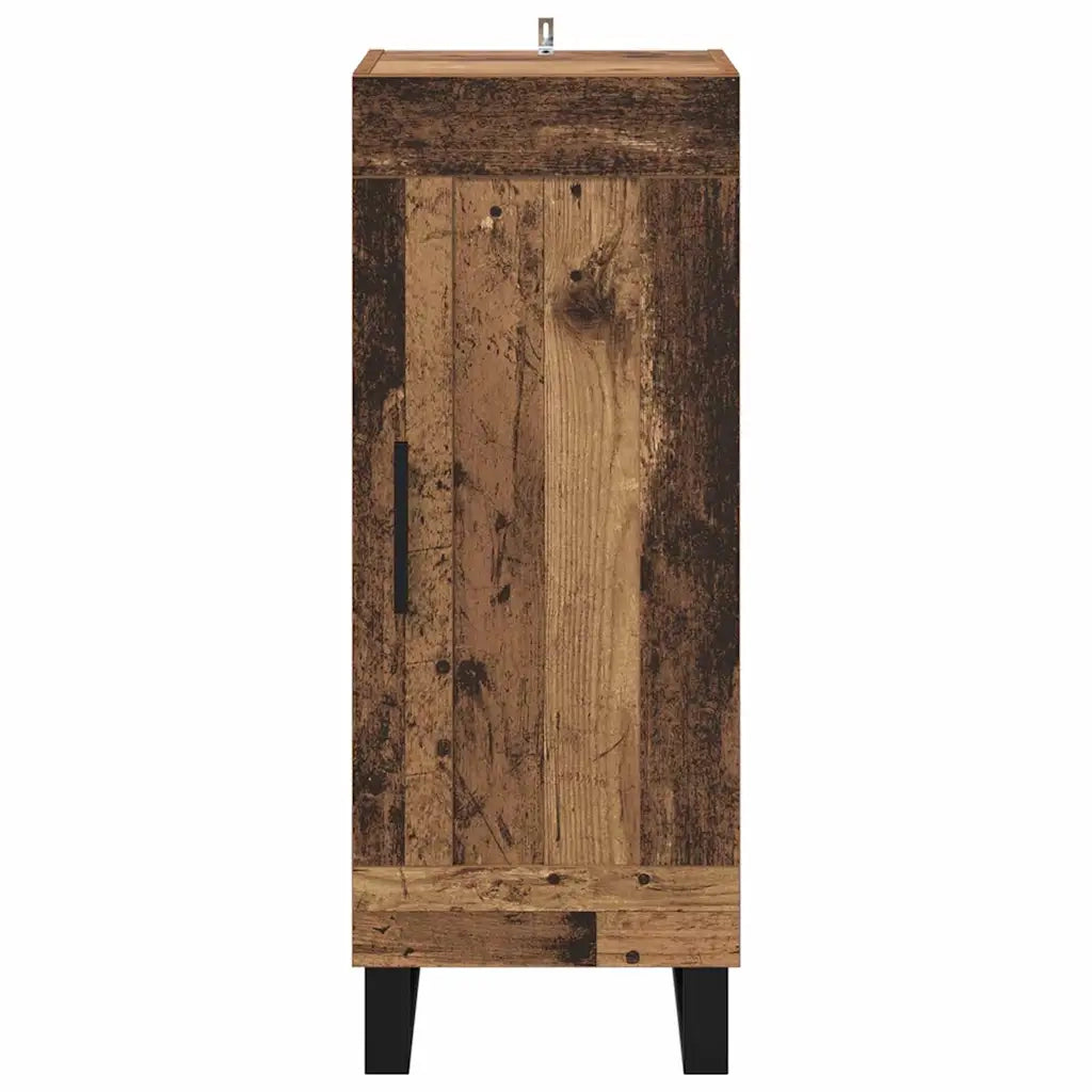 Credenza | Madia | Buffet da pranzo | Armadio da pranzo Legno vecchio 34,5 x 34 x 90 cm