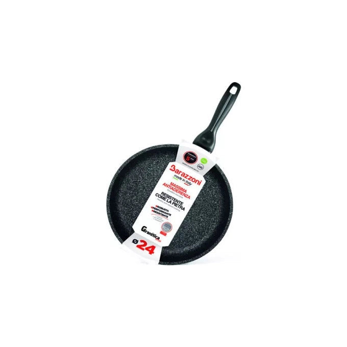 Barazzoni, Padella Bassa, Granitica Extra Induction, Diametro 24 cm
