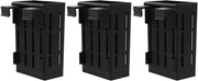 Supporto per Piante Acquatiche da Murale - 3 Pezzi - ABS - Per Glas Dicci 4-10 mm - Per Piante Acquatiche - Design Elegante - Supporto per Piante