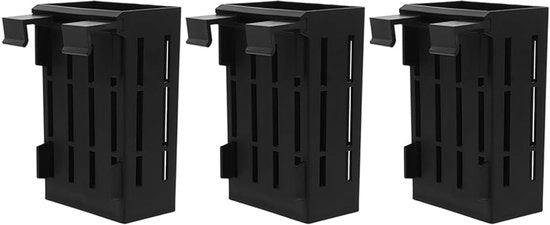 Supporto per Piante Acquatiche da Murale - 3 Pezzi - ABS - Per Glas Dicci 4-10 mm - Per Piante Acquatiche - Design Elegante - Supporto per Piante