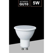 Trade Shop - Lampadina Led 5 W Gu10 Luce Calda Naturale Fredda Faretto Illuminazione Gu10-5w - -bianco Caldo      -