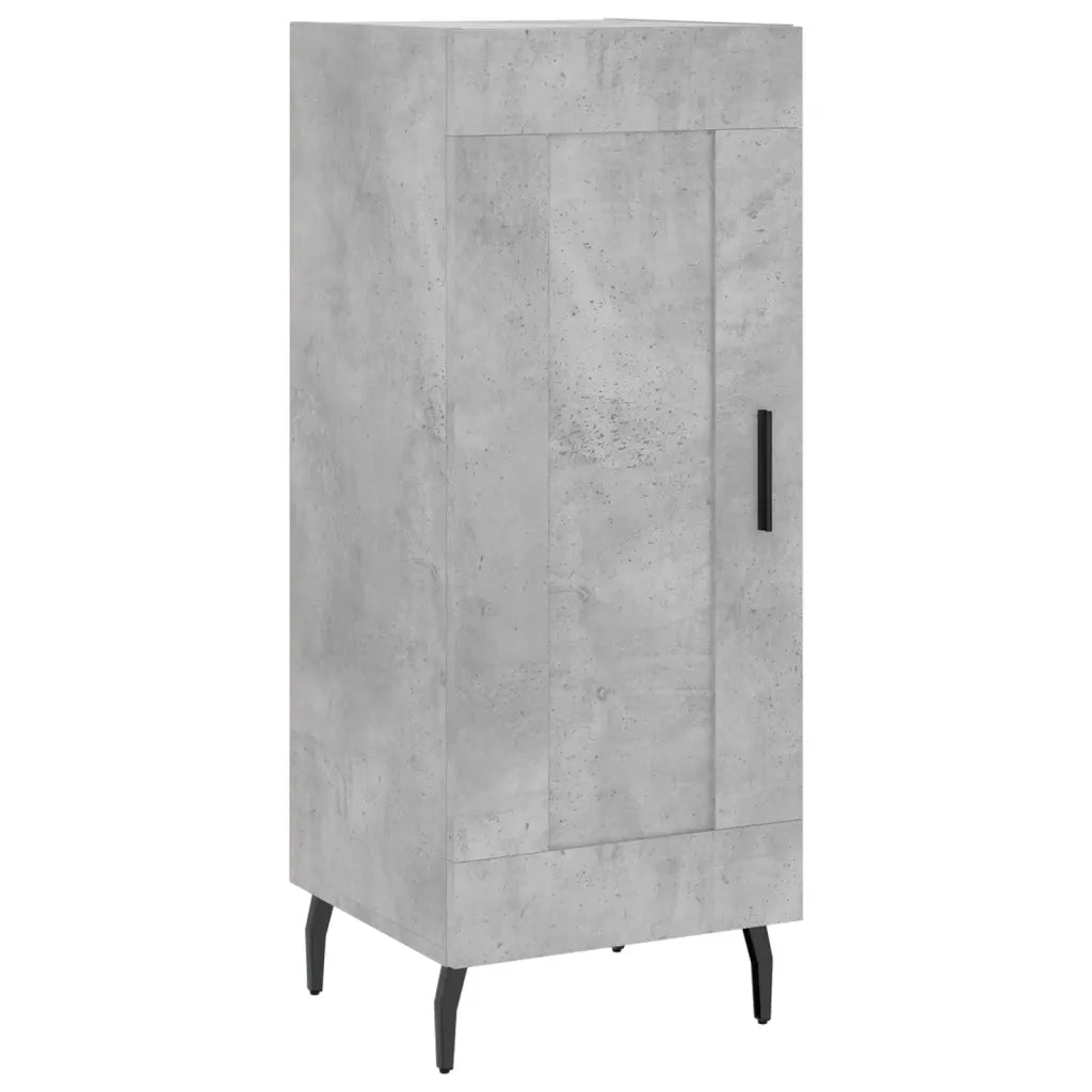 Credenza Grigio Cemento 34,5x34x90 cm in Legno Multistratocod mxl 79974