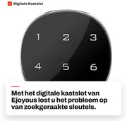 Sistema di chiusura digitale con combinazione numerica - Sicuro e facile da installare - Ideale per la sorveglianza della porta - Costruzione robusta - Adatto per...
