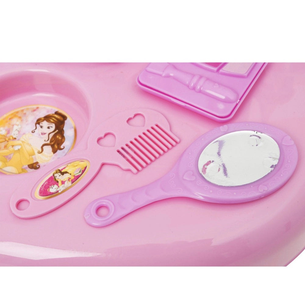Trade Shop - Specchiera Da Tavolo Principesse Disney Altezza 42 Cm Con Accessori Bambine -