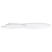Lampada da soffitto Forma rotonda con paralume acrilico bianco per l'illuminazione d'accento di design della stanza