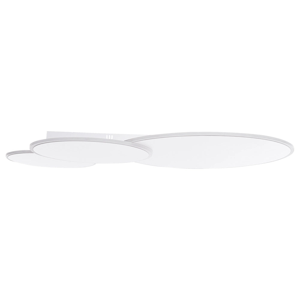 Lampada da soffitto Forma rotonda con paralume acrilico bianco per l'illuminazione d'accento di design della stanza