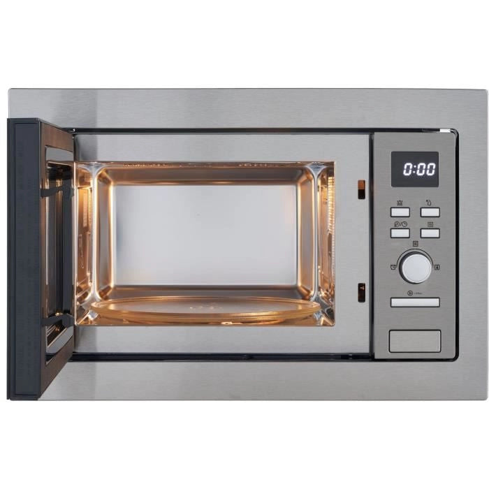 CONTINENTAL EDISON CEMO25GE2 Grill microonde da incasso Nero L59,5 x H38,8 x P40 cm 25L