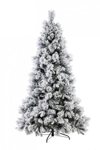 Albero di Natale Artificiale Innevato 210 cm 1057 Rami Verde