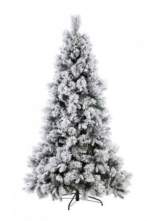 Albero di Natale Artificiale Innevato 210 cm 1057 Rami Verde