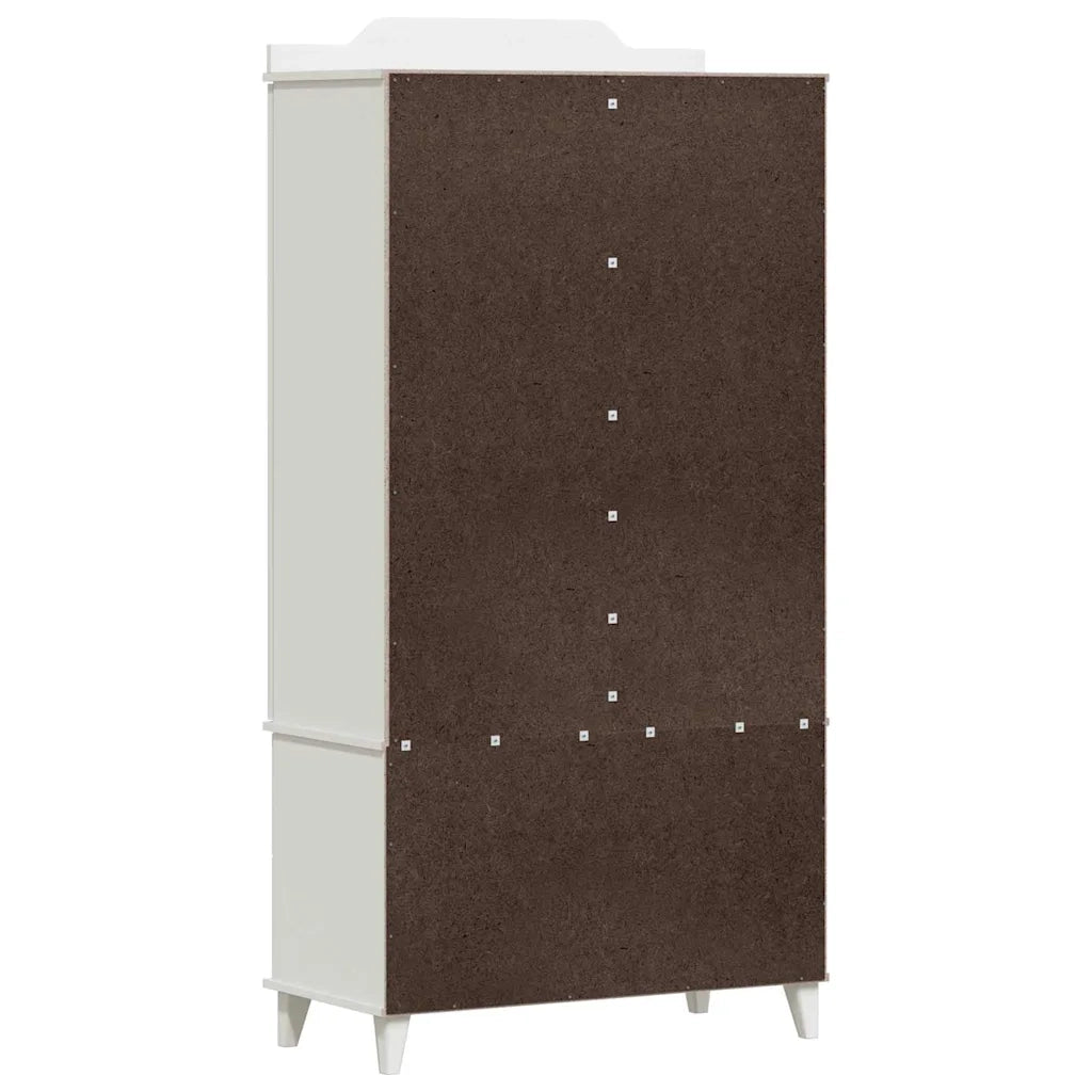 Armadio con Lavagna con cassetto ROROS Bianco 90 x 45 x 180 cm 42003036