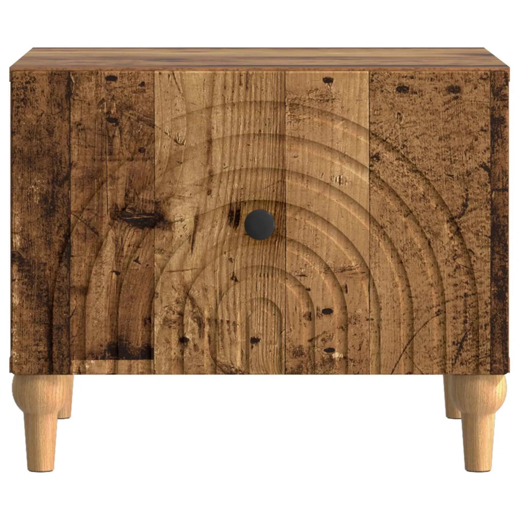 Tavolino da salotto con cassetto Legno antico 49 x 50 x 40 cm