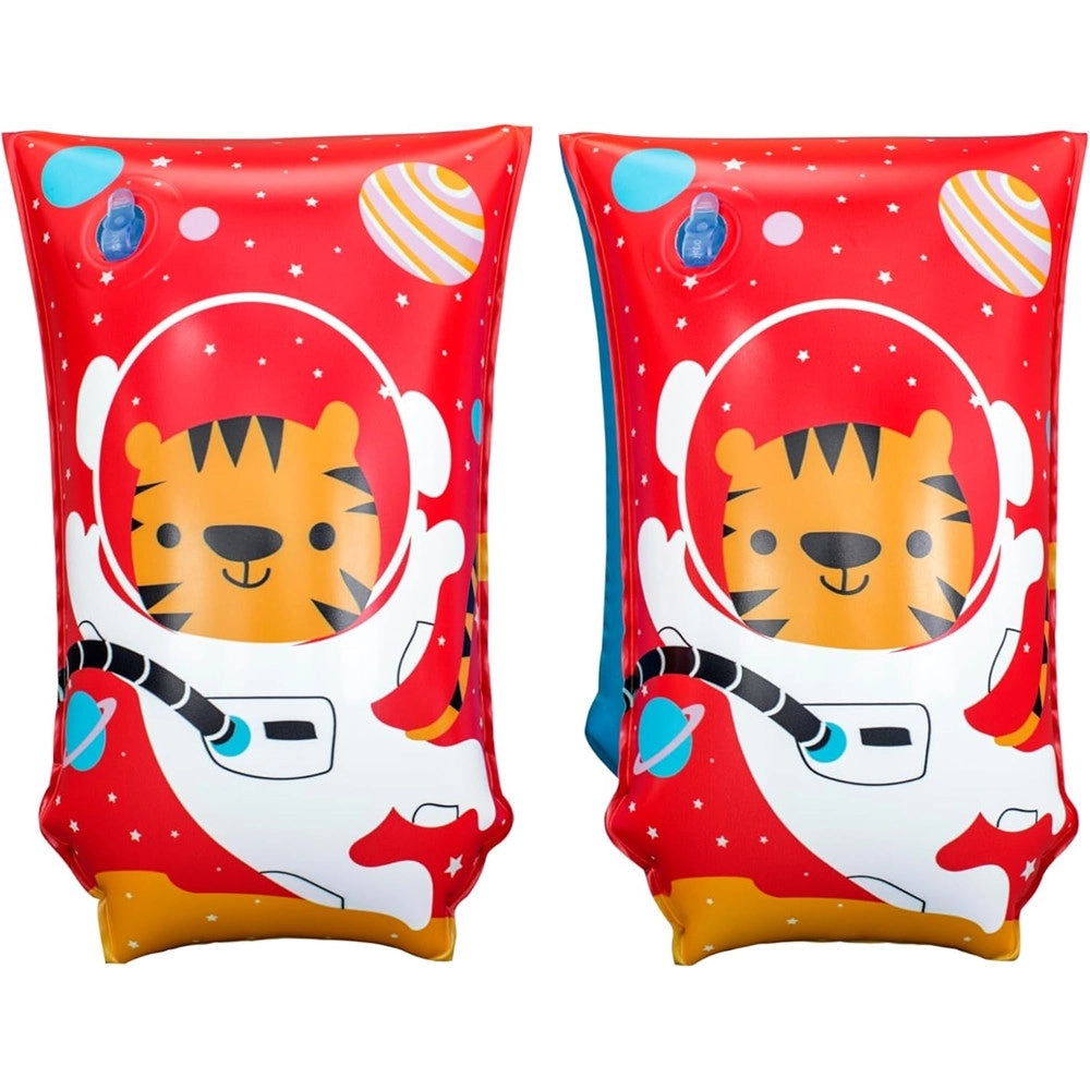 Trade Shop - Braccioli Gonfiabili Da Nuoto Astro Tiger Per Bambini Età 5-12 Anni 30 X 15 Cm 32102y -