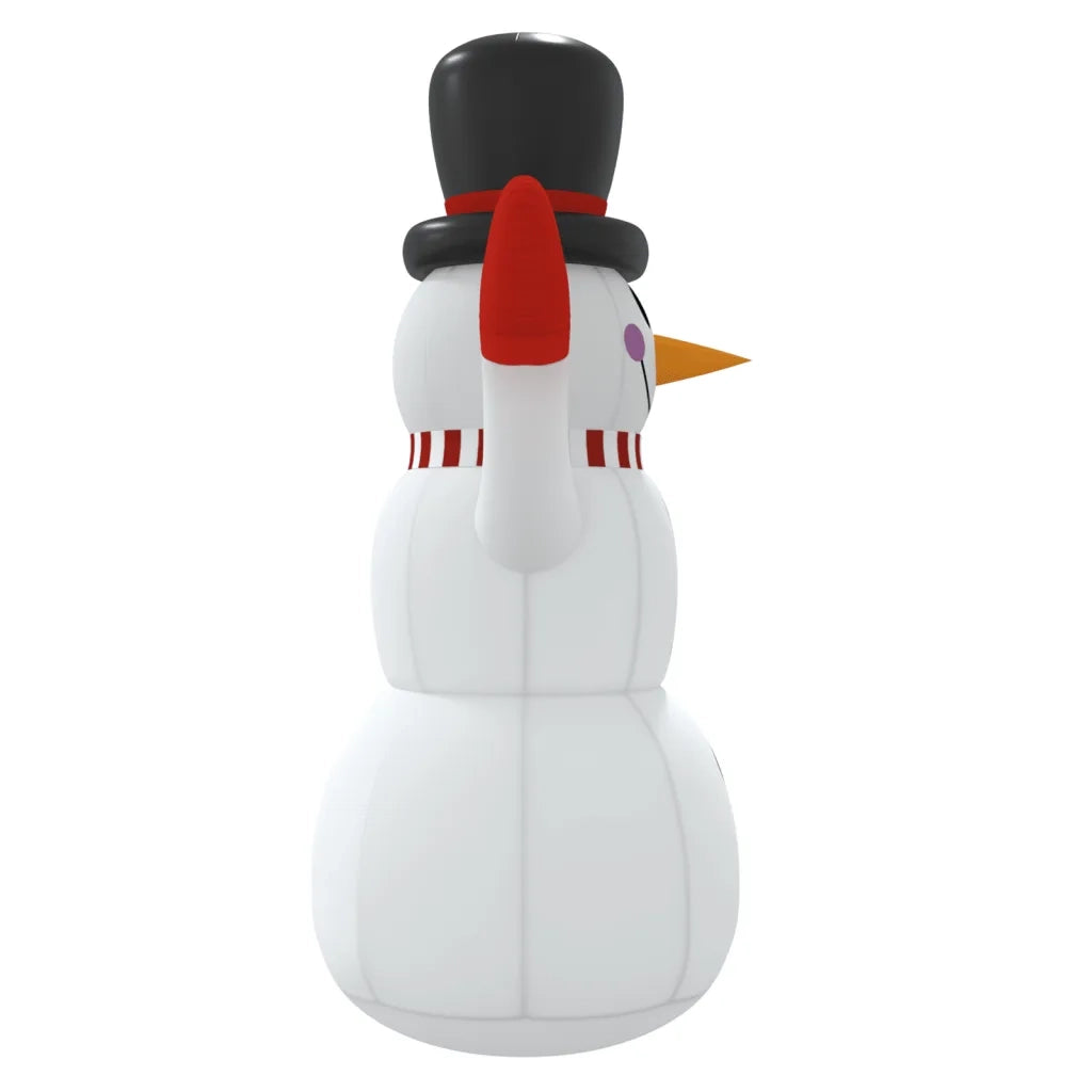 Pupazzo di Neve Gonfiabile con LED 120 cm CFW6087653