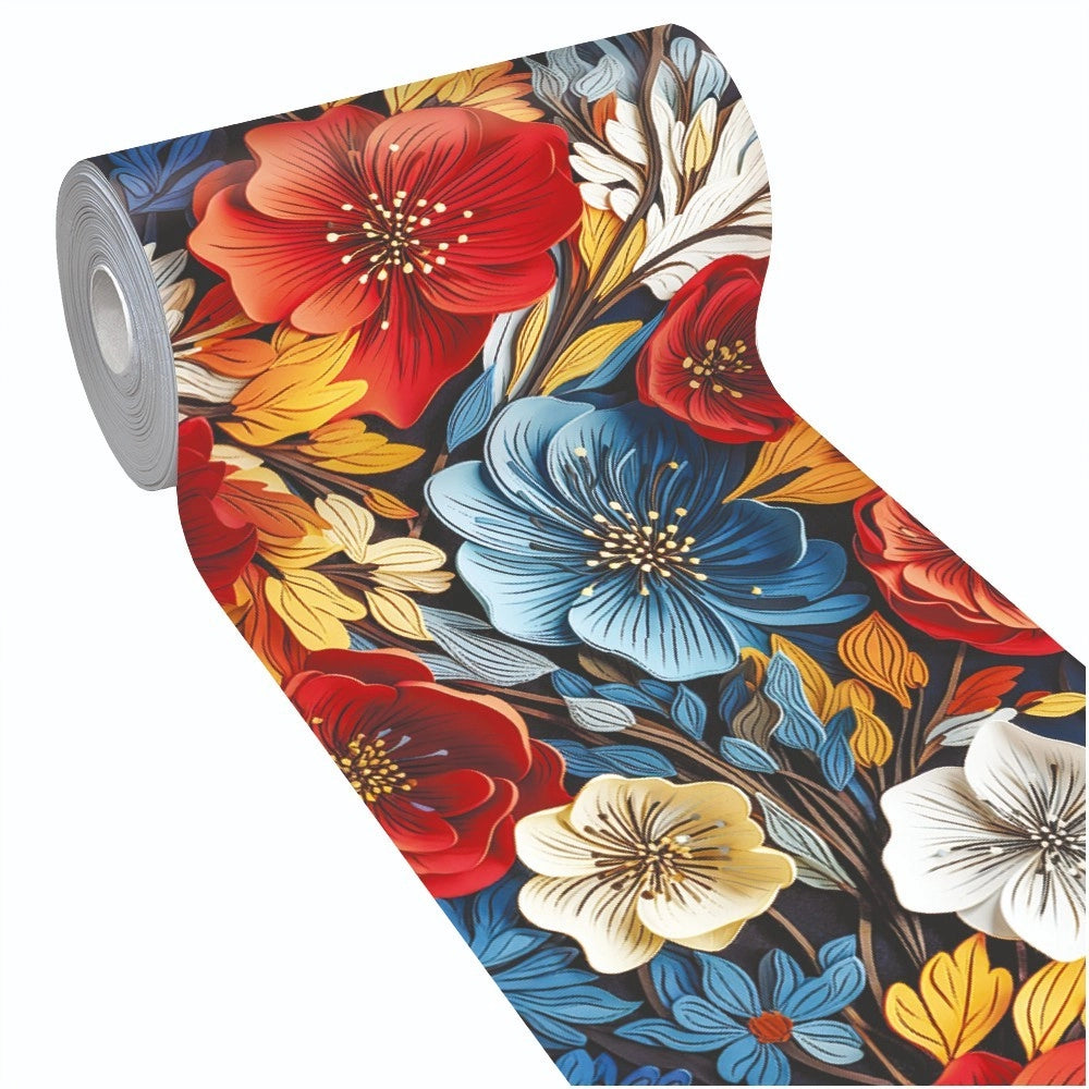 Tappeto Cucina Gomma Pvc 51x450 cm Antimacchia Passatoia Antiscivolo Antisfilo Lavabile Dis_H