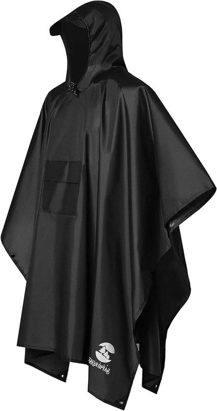 Poncho multifunzionale - 3-in-1 - 1 pezzo - Poliestere - 20 x 140 cm