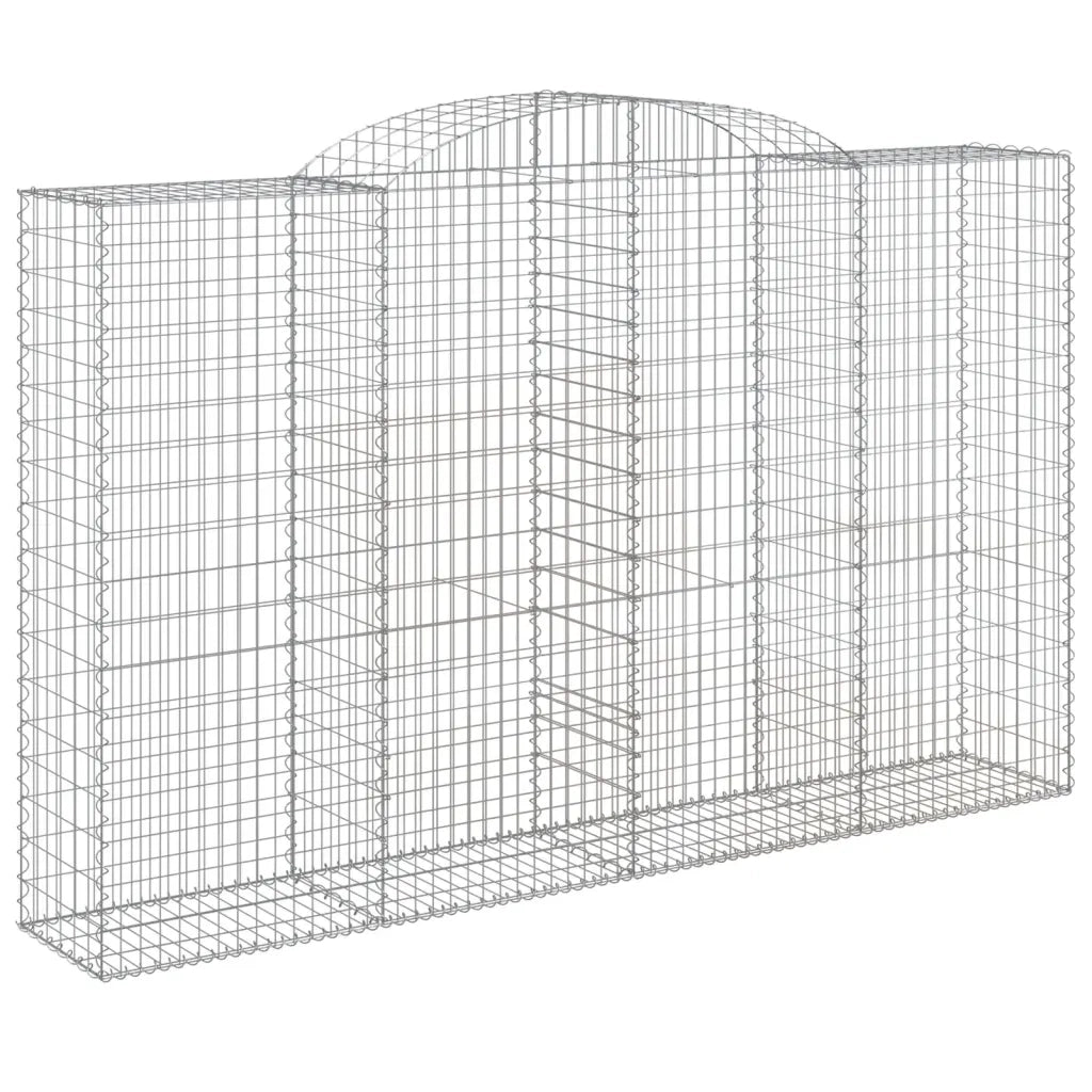 Cesti Gabbioni ad Arco 13 pz 300x50x180/200 cm Ferro Zincatocod mxl 125163