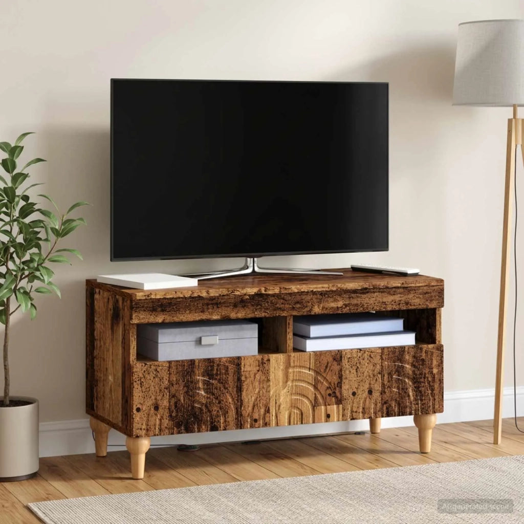 Mobile TV LED Legno antico Legno ingegnerizzato 896343