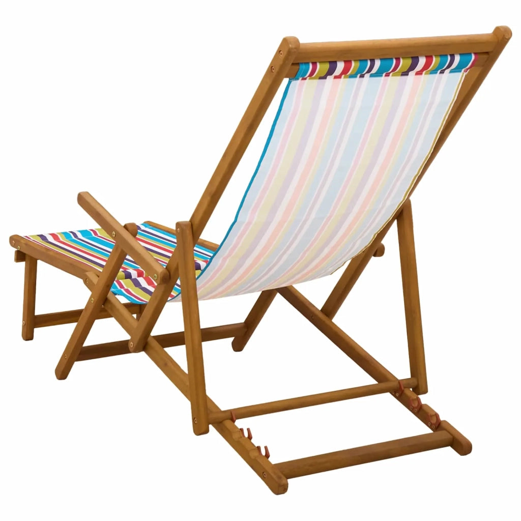 Lettino prendisole pieghevole 2 pcs 3 Posizione Multicolore 3407821