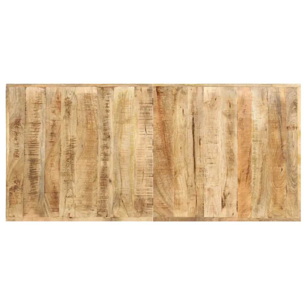Tavolo da Bar 150x70x107 cm in Legno Ruvido di Mango 286612