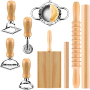 Set per la Preparazione di Ravioli e Gnocchi Freschi a 9 pezzi