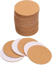 50 pezzi di supporti in gomma autoadesivi 90 x 90 x 2 mm pannelli di gomma pannelli di gomma matrice di gomma supporti in gomma autoadesivi per hobby e fai da te stesso.