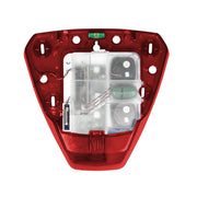 BASE ROSSA PER SIRENA CON MODULO PCB E BATTERIA PYRONIX FPDELTAE-BR SORVEGLIANZA