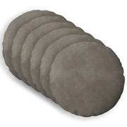 Cuscino con cuscino HEERLEN 6 pz Grigio Chiaro Velluto 929340