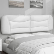 Cuscino Testiera Hvar Bianco 180 cm in Similpelle 374608