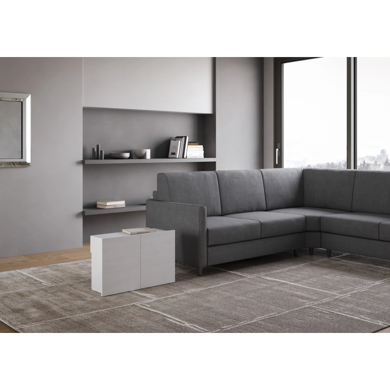 Panca Inferiore Evolve 72x26/300 - Bianco Frassino