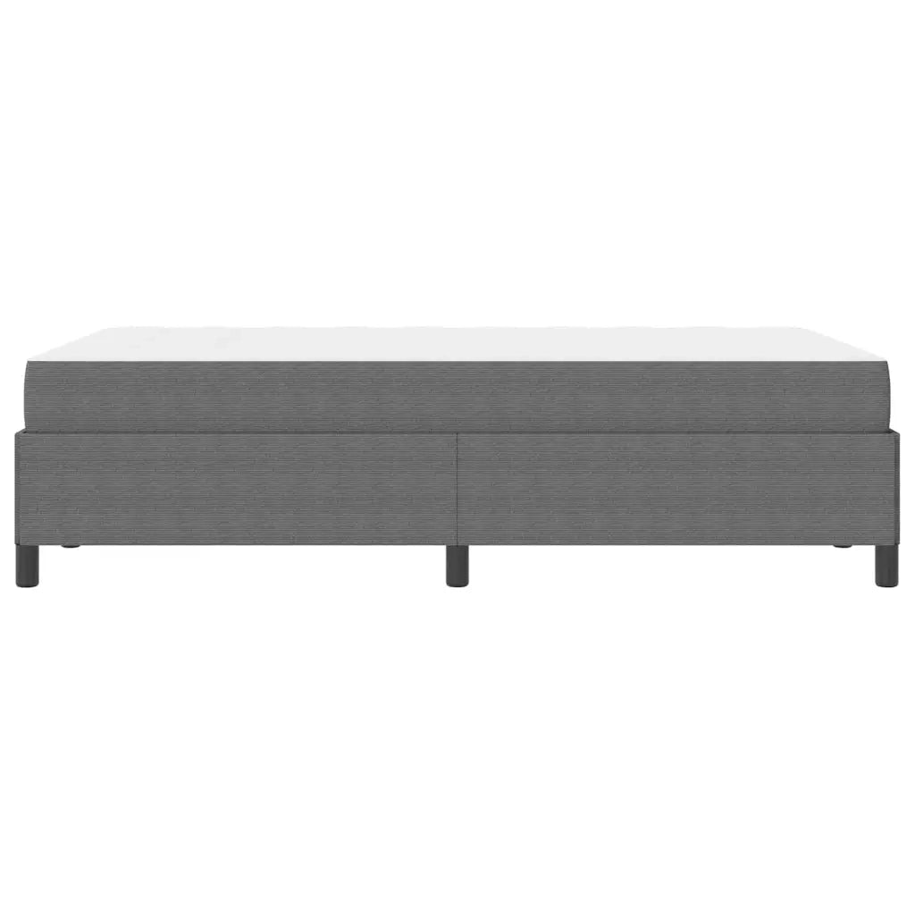 vidaXL Struttura del letto Grigio chiaro 120 x 190 cm