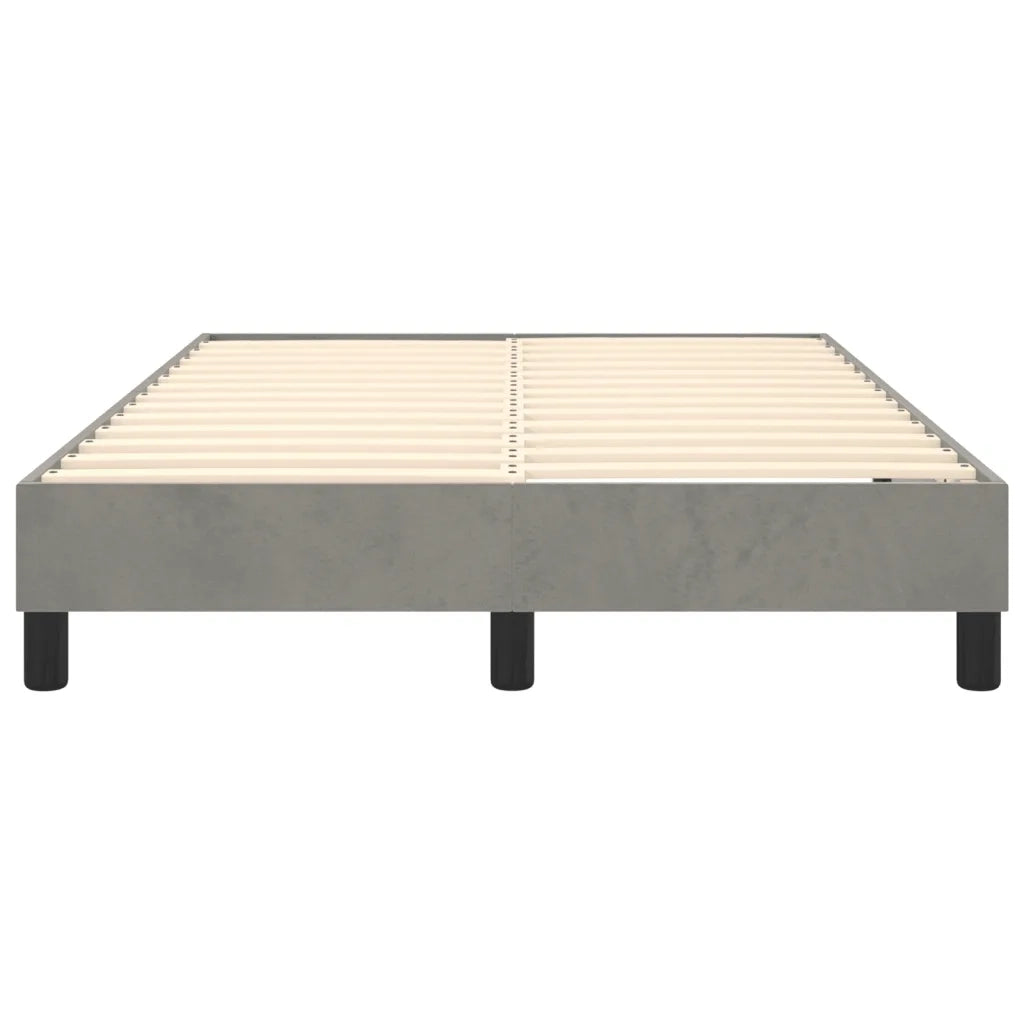 Giroletto a Molle Grigio Chiaro 120x200 cm in Velluto cod mxl 62971