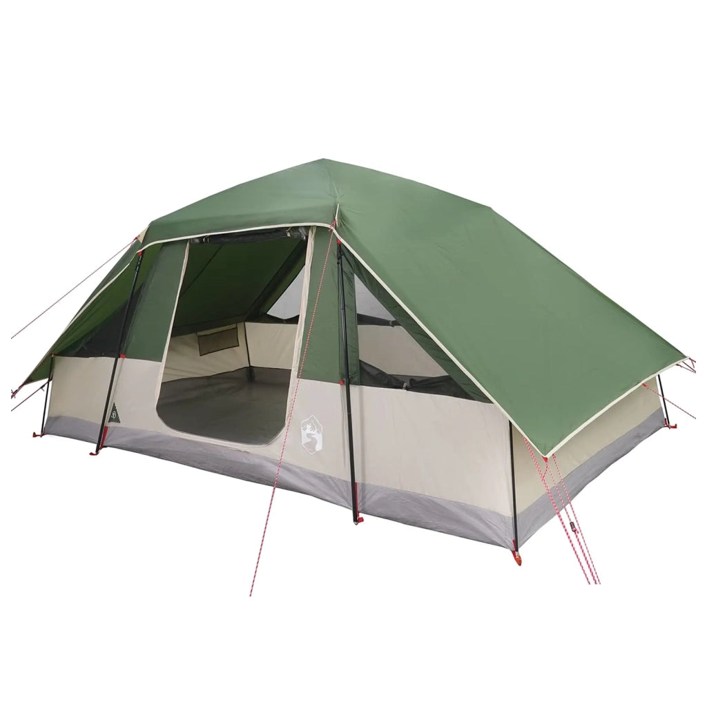 Tenda familiare con telo da pioggia resistente all'acqua Verde 42042202