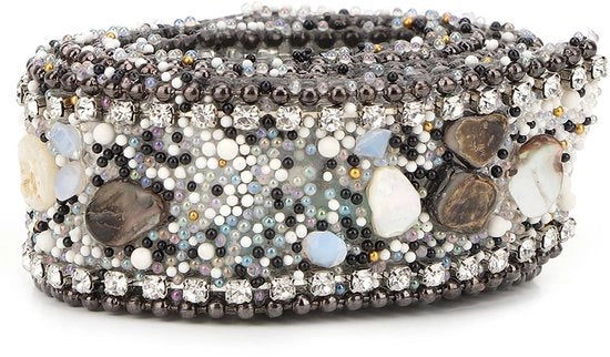 Decorazione con Fili di Strass 2,5 cm - Fili Decorativi - Trim con Brillantini - Accessori di Abbigliamento - Fili per Vestiti da Sposa - Utilizzo con Stampa a Caldo - Fili Decorativi con Brillantini