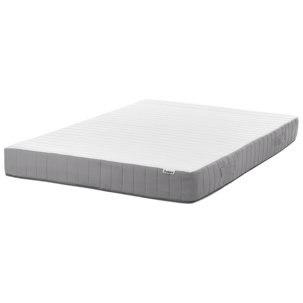 Materasso a molle insacchettate EU matrimoniale con maniglie imbottitura in Memory Foam rinfrescante sfoderabile 140 x 200 cm Firm Design moderno trapuntato