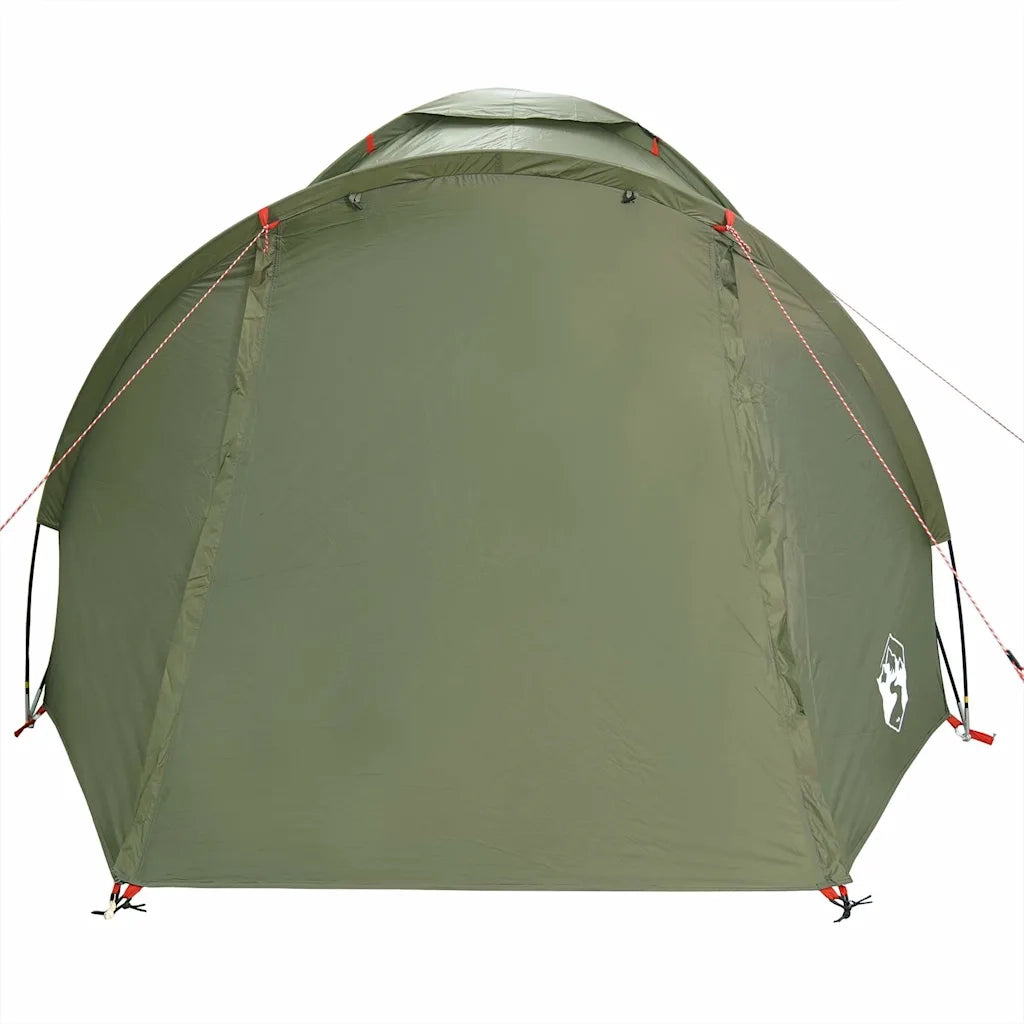 Tenda da Pesca per 2 Persone-Tenda da campeggio Verde Oliva Impermeabile 166741