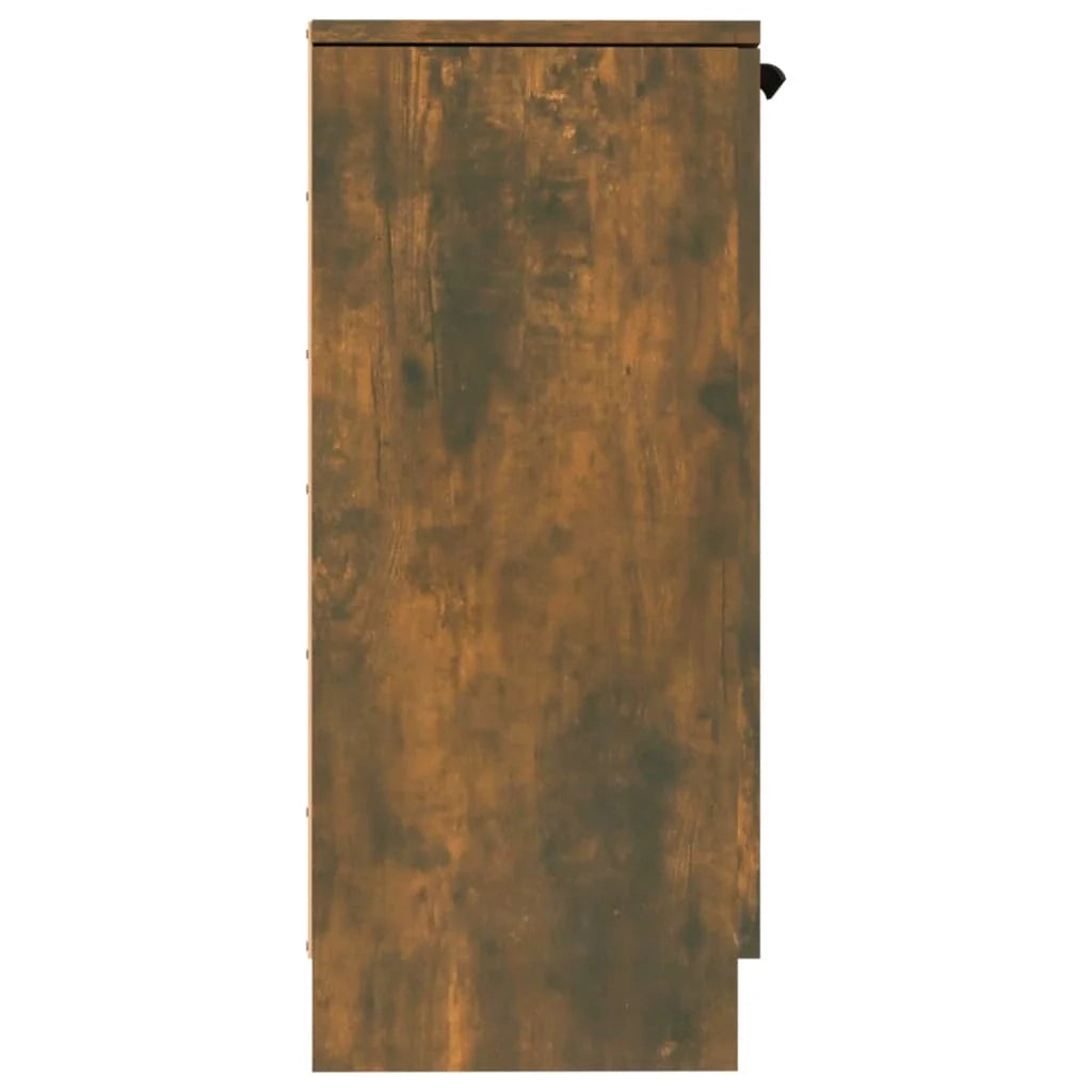 Buffet credenza cassettiera armadio mobile contenitore organizer per cucina soggiorno salotto set da 2 30 x 30 x 70 cm legno ingegnerizzato marrone 02_0036725