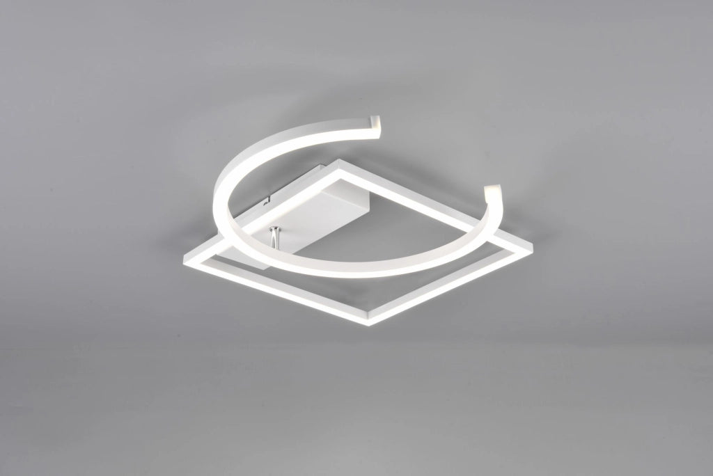 PIVOT PLAFONIERA LED 23,5W 3000lm, 4000K BIANCA CON SNODO DIMMERABILE CON INTERRUTTORE L. 54,5CM