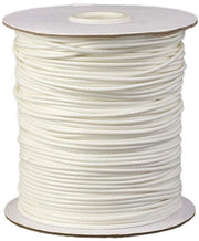 Cordone in Poliestere 1,5 mm - 200 metri/rotolo - Bianco - Accessori - Artigianato - Ecologico - Cordone decorativo