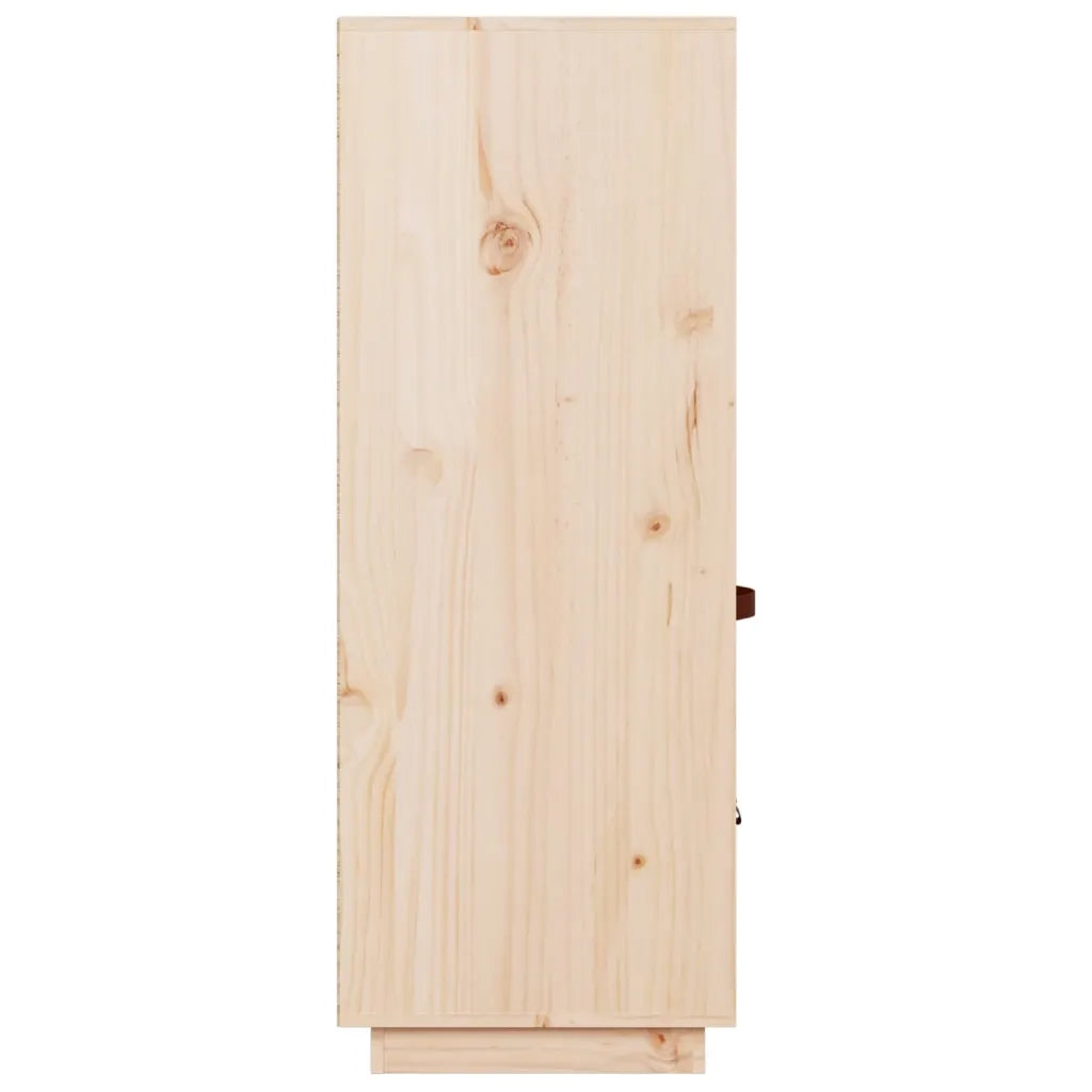 Credenza | Madia | Buffet da pranzo | Armadio da pranzo 67x40x108,5 cm in Legno Massello di Pino