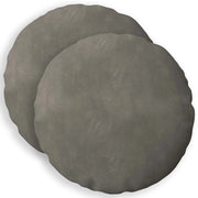 Cuscino con cuscino HEERLEN 2 pz Grigio Chiaro Velluto 928691