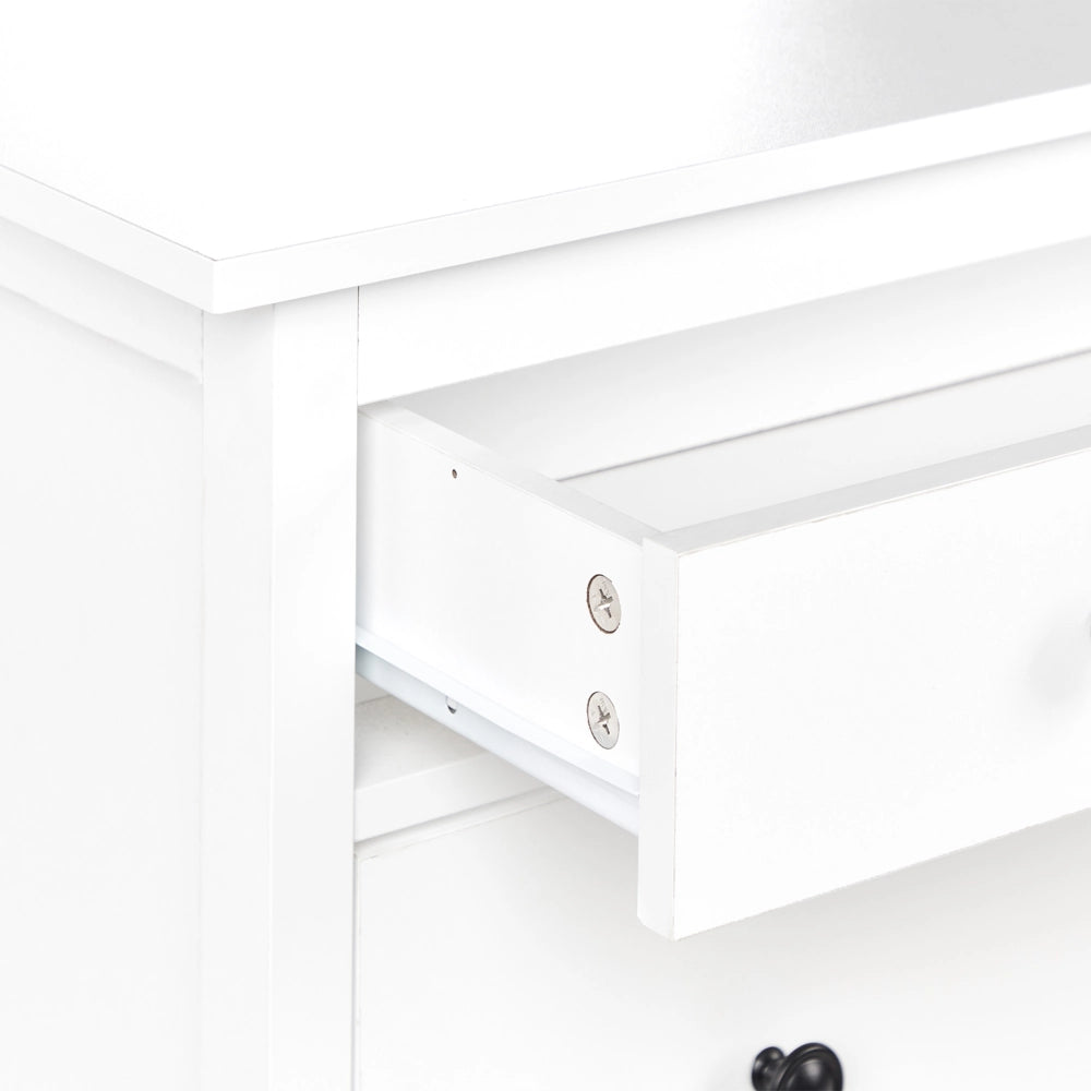 Scarpiera in MDF bianco a 2 scomparti per 10 paia di scarpe design moderno