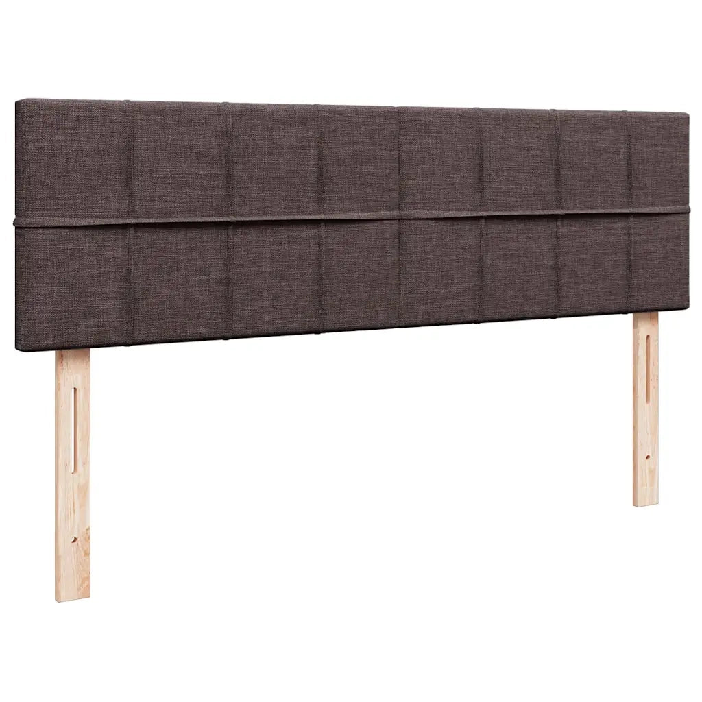 Struttura Letto Pouf con Materasso 140x200 cm in Tessuto 3312315