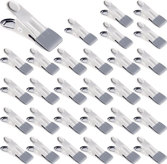 Set di 30 Wasknijpers in Acciaio Inossidabile per Uso quotidiano