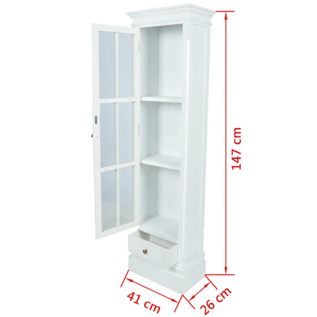 Libreria/scaffale in legno bianco 2702081/2