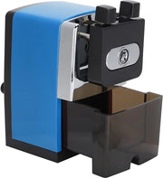 Puntenslijper manuale a mano - Puntenslijper portatile - Sfoglia punti a mano - Puntenslijper da scrivania - Puntenslijper per ufficio - 8mm - Blu.