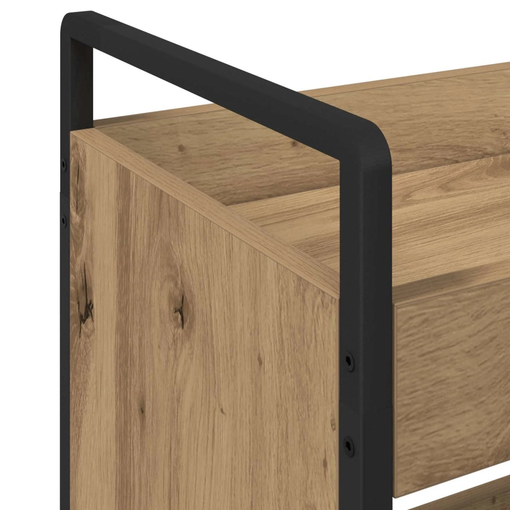 Carrello da Cucina Rovere artigianale 70 x 30 x 82 cm CFW3364496