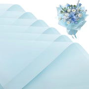 Papier per imballo acqua resistente - 20 fogli fiorali - doppia faccia morbido - 57x55 cm - con confezione regalo - ideale per matrimoni - carta per fiori