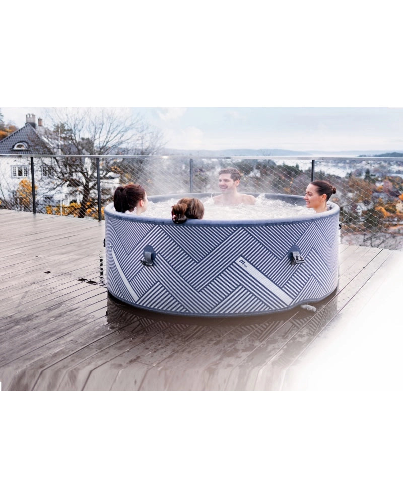 Minipiscina SPA idromassaggio gonfiabile da esterno o interno 173cm accessoriata Mspa Naval Whifi