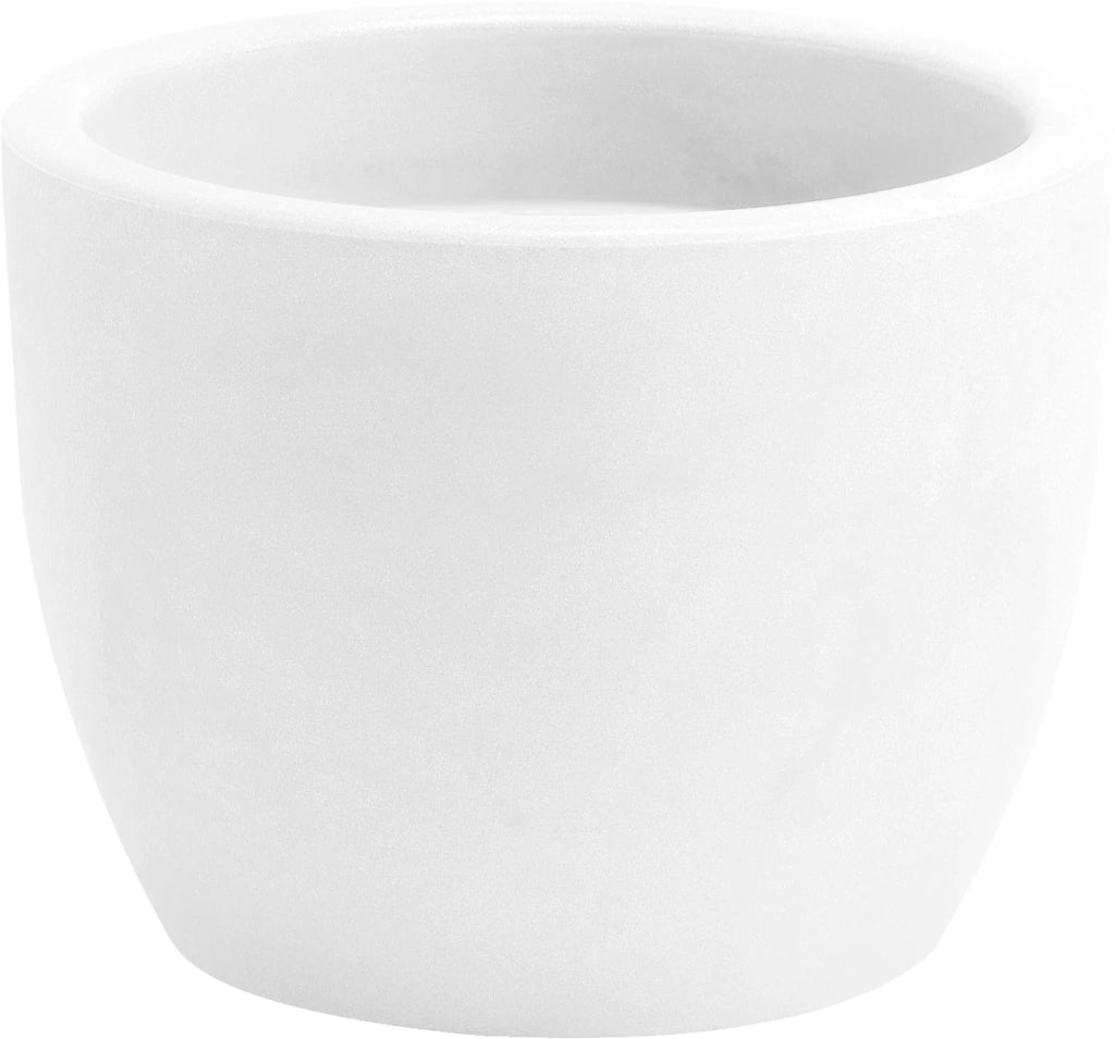 Vaso Nicoli Hera Matt tondo in resina opaca